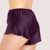 Royal Lavender Satin French Knickers