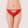 Beautiful Lace Red Women&#39;s Cheekies ( Pack of 1 )