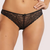 Black See Through Fishnet Lace Brief