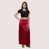 Women&#39;s Glimmering silk Stretchable Underskirt for Sarees
