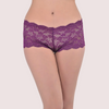 Ladies&#39; Lace Low Waist Multicolor Boyshorts (Pk of 2)