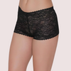 Lovely Floral Laced Sexy Boyshort