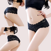 Briefs Sexy Ribbon Flower Undies Straps Seamless Underwear