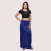 Indian Saree&#39;s Petticoat for Women Silk Satin Underskirt Solid Inner Wear