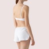 Eco Chic White Cotton French Knickers