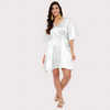 Pearl Glow Satin Maxi Gown (5XL–6XL)