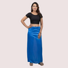 Ladies&#39; Silk Saree Blue Petticoat